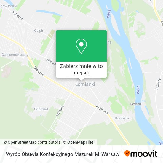 Mapa Wyrób Obuwia Konfekcyjnego Mazurek M