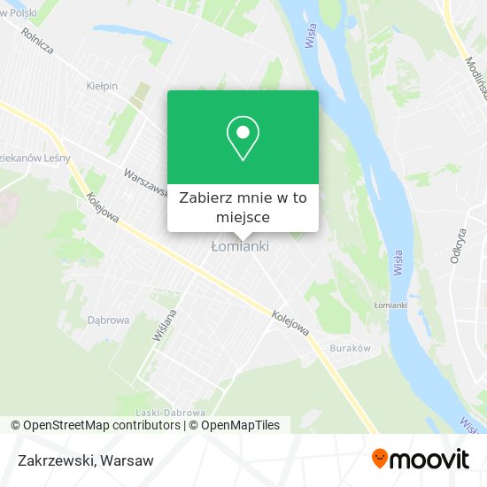 Mapa Zakrzewski