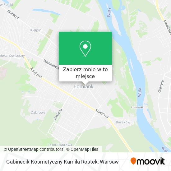 Mapa Gabinecik Kosmetyczny Kamila Rostek