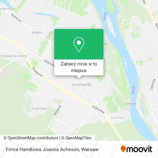 Mapa Firma Handlowa Joanna Acheson