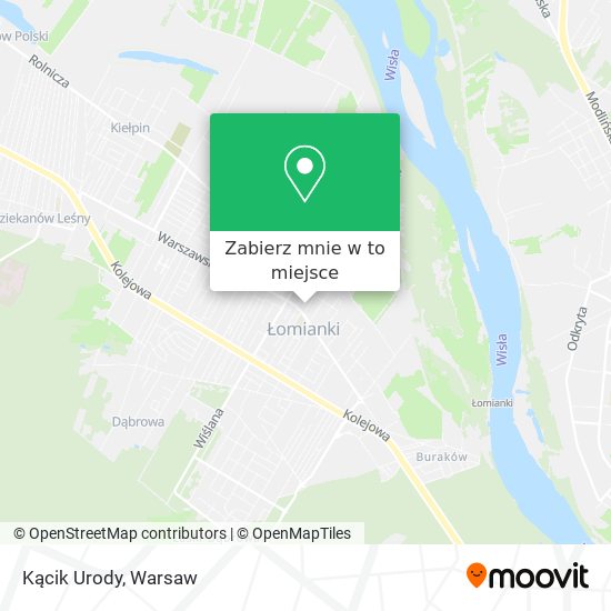 Mapa Kącik Urody