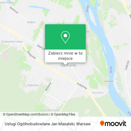 Mapa Usługi Ogólnobudowlane Jan Masalski