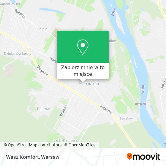 Mapa Wasz Komfort