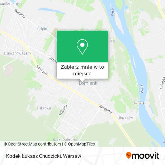 Mapa Kodek Łukasz Chudzicki