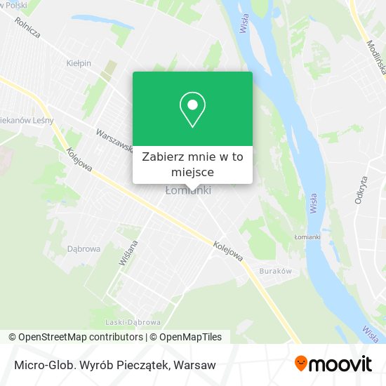 Mapa Micro-Glob. Wyrób Pieczątek