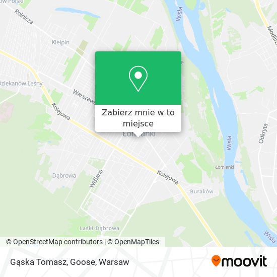 Mapa Gąska Tomasz, Goose