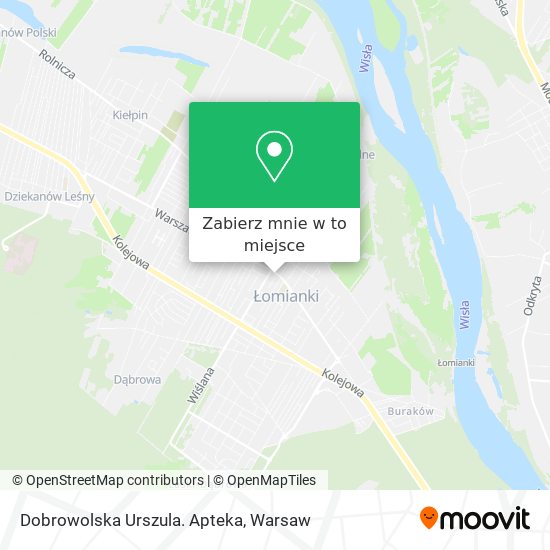 Mapa Dobrowolska Urszula. Apteka