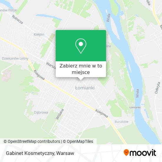 Mapa Gabinet Kosmetyczny