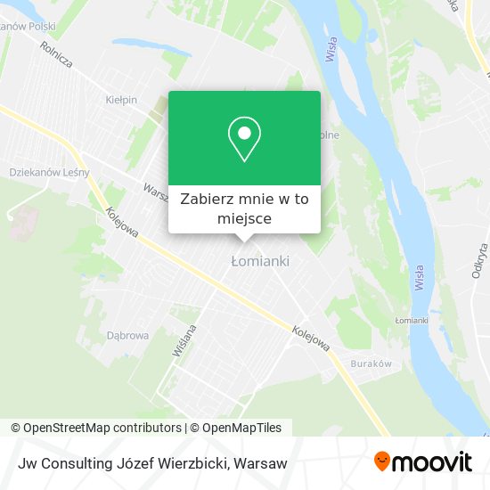 Mapa Jw Consulting Józef Wierzbicki