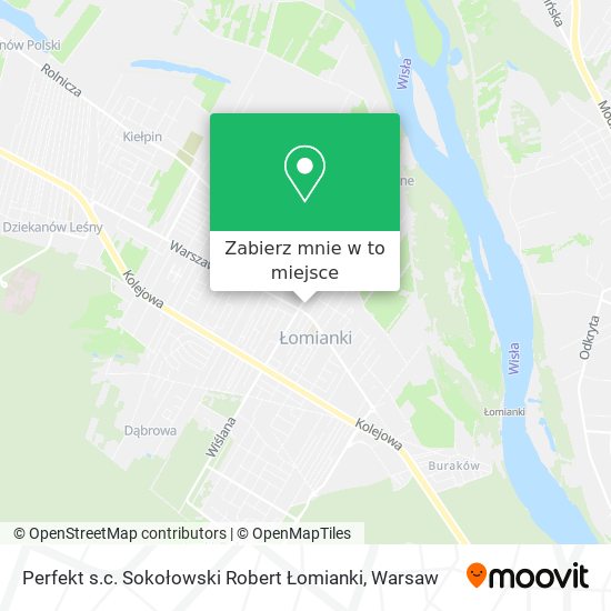 Mapa Perfekt s.c. Sokołowski Robert Łomianki