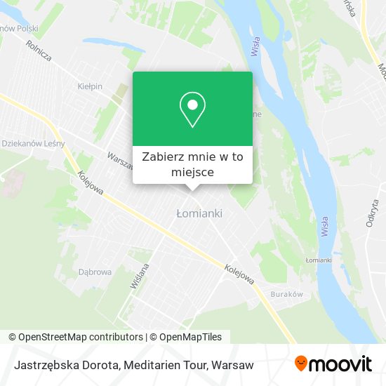 Mapa Jastrzębska Dorota, Meditarien Tour