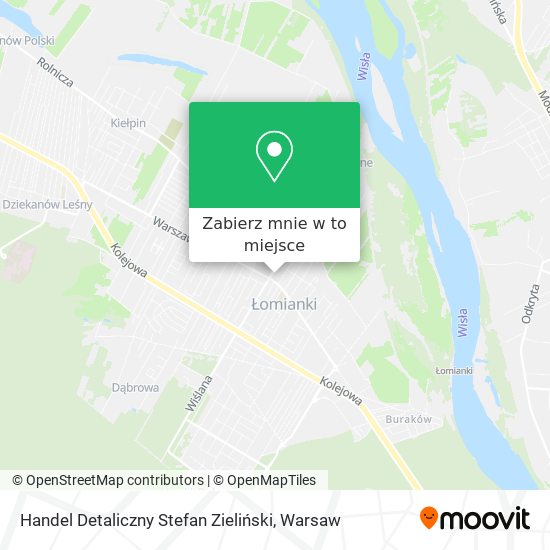 Mapa Handel Detaliczny Stefan Zieliński