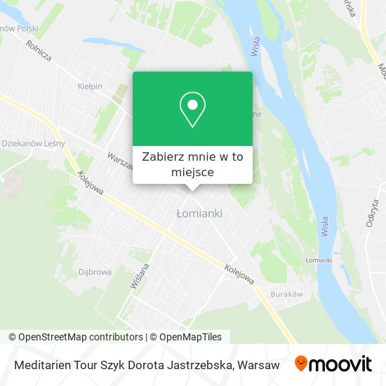 Mapa Meditarien Tour Szyk Dorota Jastrzebska