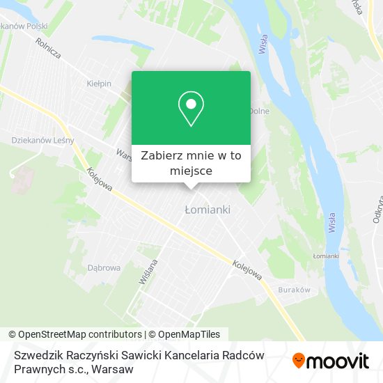 Mapa Szwedzik Raczyński Sawicki Kancelaria Radców Prawnych s.c.