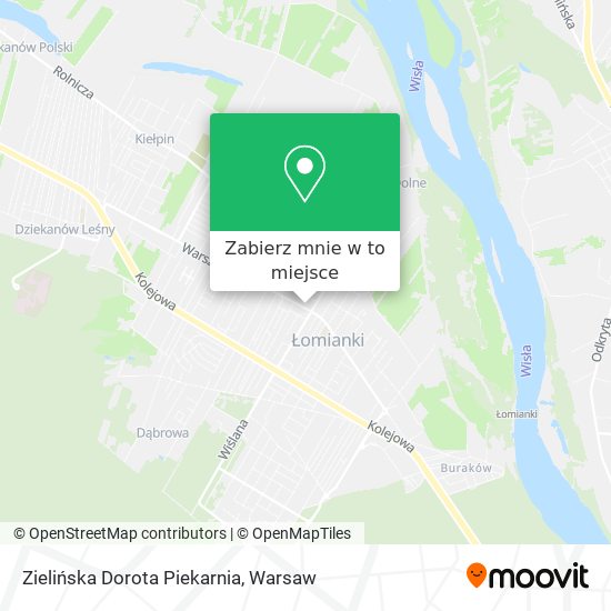 Mapa Zielińska Dorota Piekarnia