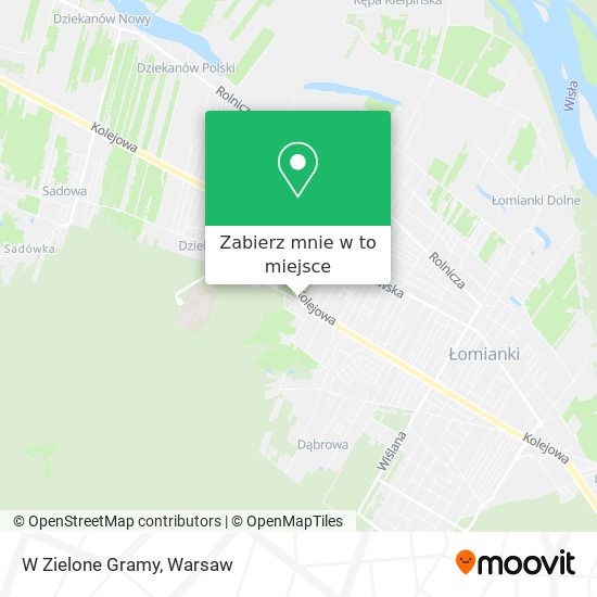 Mapa W Zielone Gramy