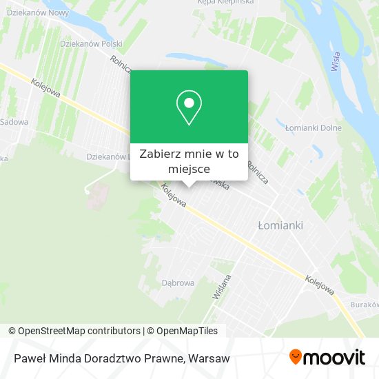 Mapa Paweł Minda Doradztwo Prawne