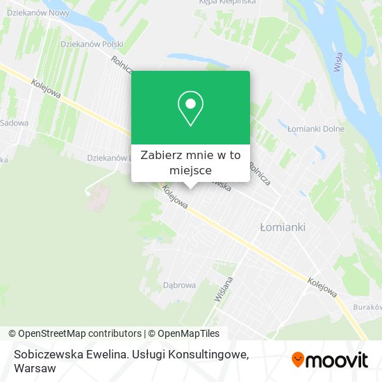 Mapa Sobiczewska Ewelina. Usługi Konsultingowe