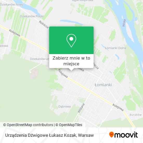 Mapa Urządzenia Dźwigowe Łukasz Kozak