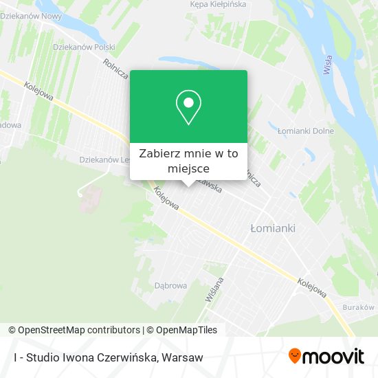 Mapa I - Studio Iwona Czerwińska