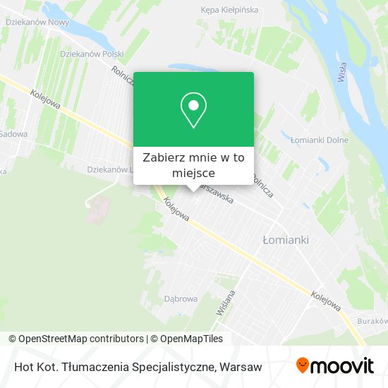 Mapa Hot Kot. Tłumaczenia Specjalistyczne