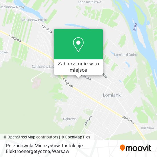 Mapa Perzanowski Mieczysław. Instalacje Elektroenergetyczne