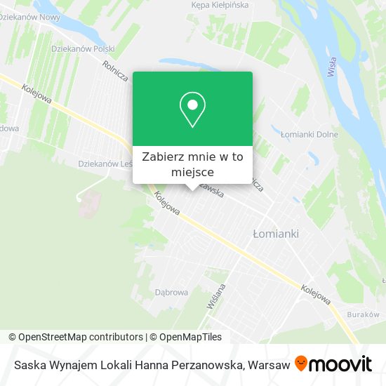 Mapa Saska Wynajem Lokali Hanna Perzanowska