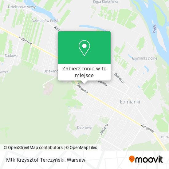 Mapa Mtk Krzysztof Terczyński