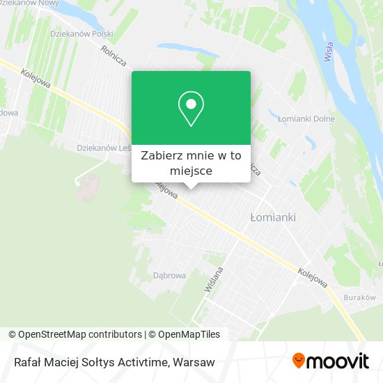 Mapa Rafał Maciej Sołtys Activtime