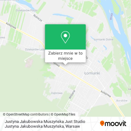 Mapa Justyna Jakubowska Muszyńska Just Studio Justyna Jakubowska Muszyńska