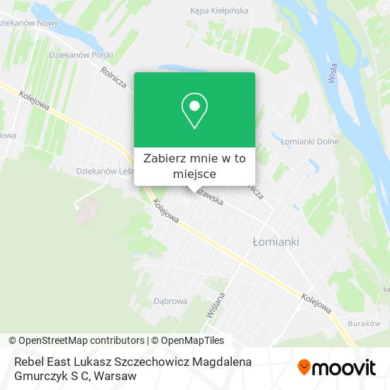 Mapa Rebel East Lukasz Szczechowicz Magdalena Gmurczyk S C