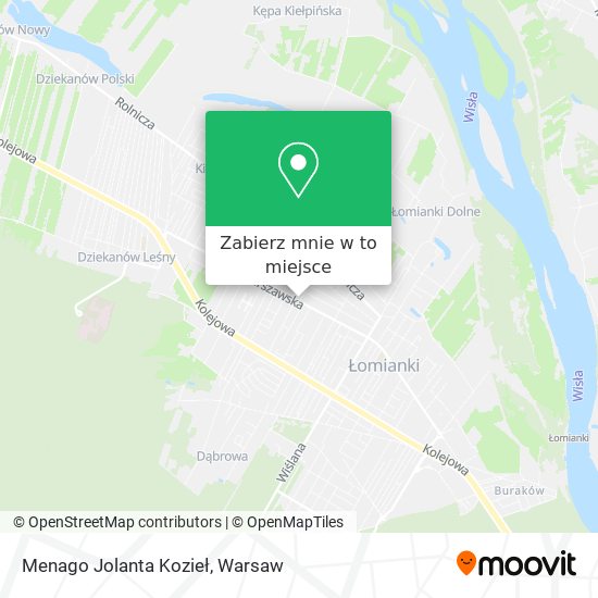 Mapa Menago Jolanta Kozieł