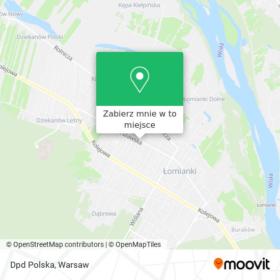 Mapa Dpd Polska