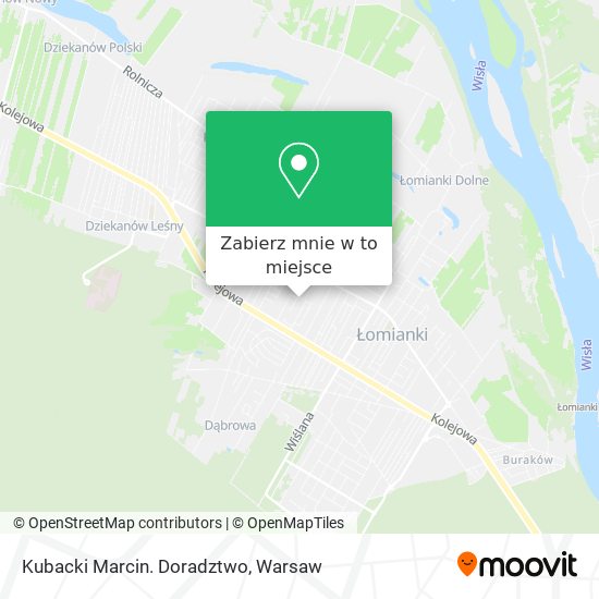 Mapa Kubacki Marcin. Doradztwo