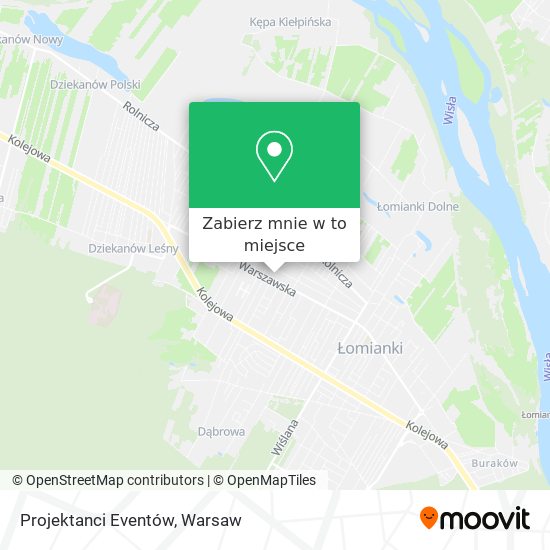 Mapa Projektanci Eventów