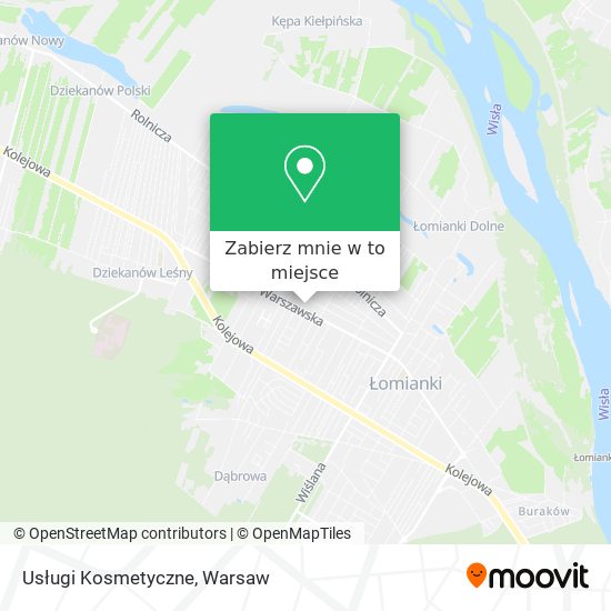 Mapa Usługi Kosmetyczne