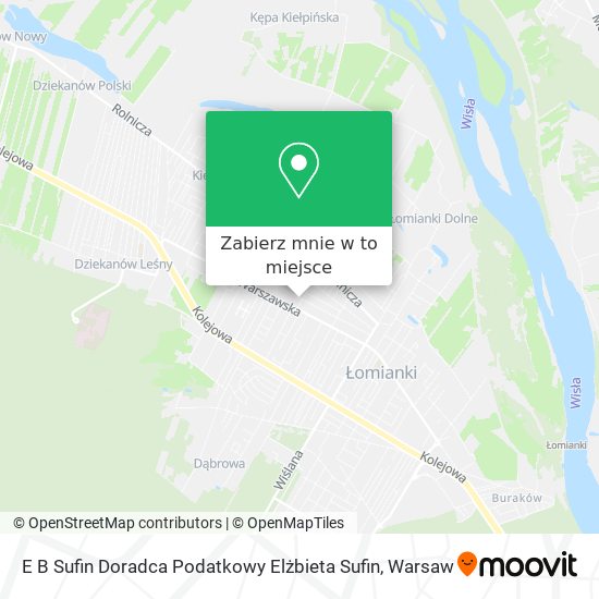 Mapa E B Sufin Doradca Podatkowy Elżbieta Sufin