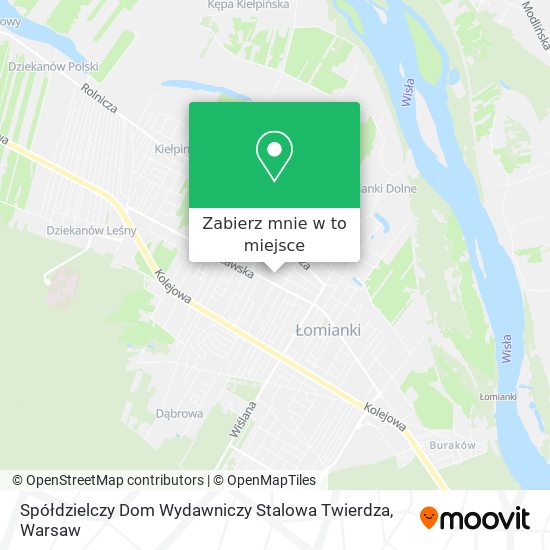 Mapa Spółdzielczy Dom Wydawniczy Stalowa Twierdza