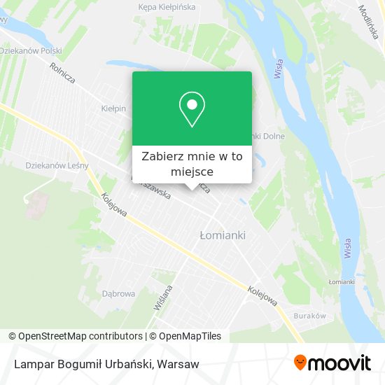 Mapa Lampar Bogumił Urbański