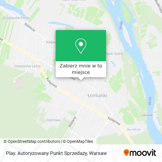 Mapa Play. Autoryzowany Punkt Sprzedaży