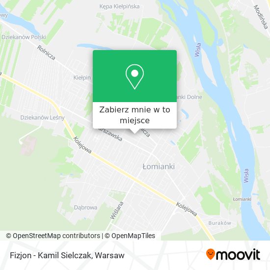 Mapa Fizjon - Kamil Sielczak