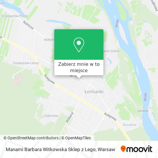 Mapa Manami Barbara Witkowska Sklep z Lego