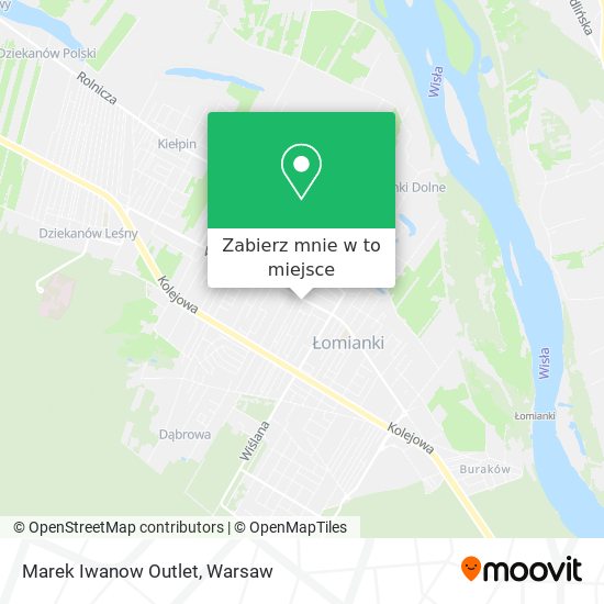 Mapa Marek Iwanow Outlet