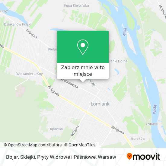 Mapa Bojar. Sklejki, Płyty Wiórowe i Pilśniowe