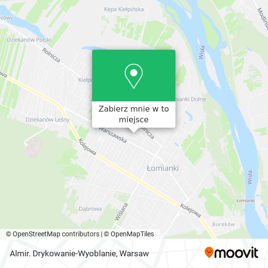 Mapa Almir. Drykowanie-Wyoblanie