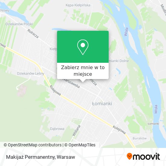 Mapa Makijaż Permanentny