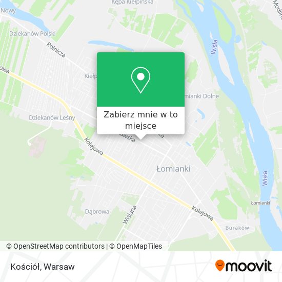 Mapa Kościół