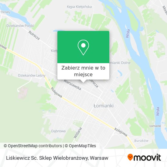 Mapa Liśkiewicz Sc. Sklep Wielobranżowy