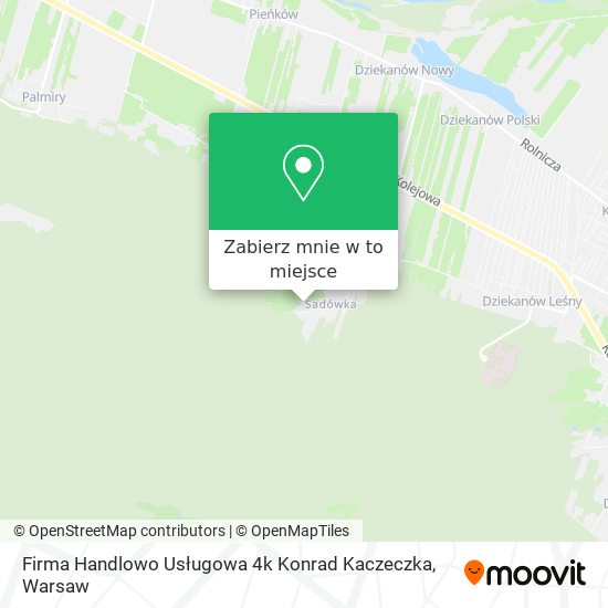 Mapa Firma Handlowo Usługowa 4k Konrad Kaczeczka