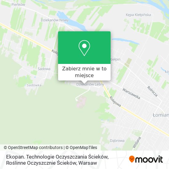 Mapa Ekopan. Technologie Oczyszczania Ścieków, Roślinne Oczyszcznie Ścieków